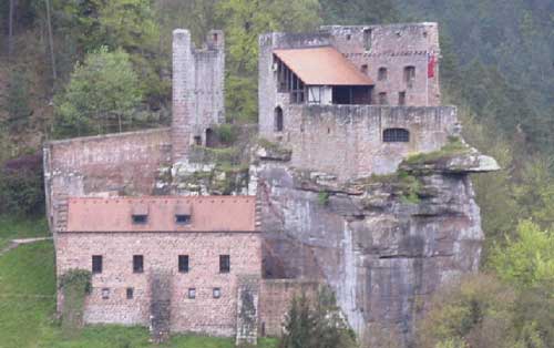 Burgruine Spangenberg Spangenberg